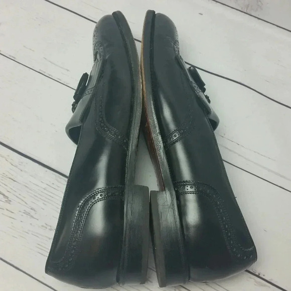 Florsheim 12D Lexington Wingtip Tassel Loafers - Picture 5 of 8